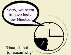 Sorry, not only are we missing a few sets of Minutes, but we're also suffering a sense of humour failure!