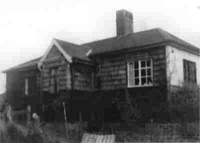 The original Timber Cottage. As its name implies a timber-built single-storey structure that was built between the two world wars.
