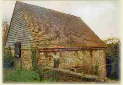 The Wheelhouse in Nutbourne before restoration work commenced in 1985